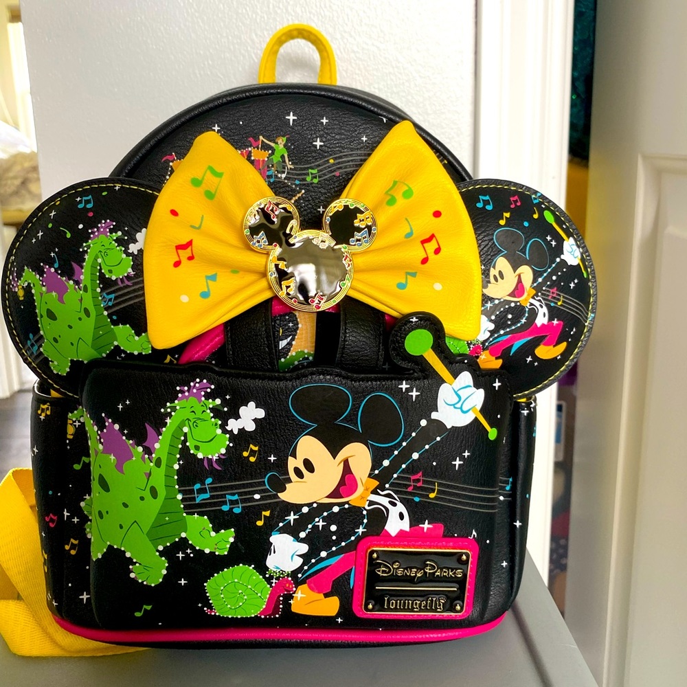 Disney’s Electrical Parade Loungefly backpack and ears set
